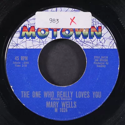 MARY WELLS: The One Who Really Loves You / I'm Gonna Stay MOTOWN 7  Single • $12