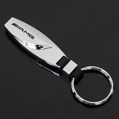 Car Metal Keychain Keyring Pendant Logo Key Chain Holder For Mercedes Benz AMG • $8.66