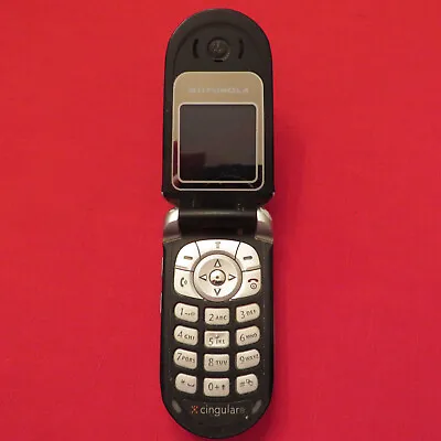 Cingular Motorola RAZR V180 Flip GSM Mobile Phone User Manual Quick Start Chargr • $29.95