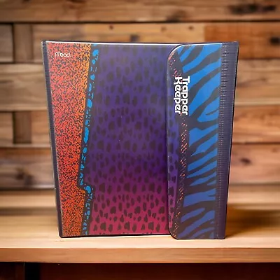 Mead Trapper Keeper Retro Vintage 80's Vibe Collection Animal Print Leopard • $14