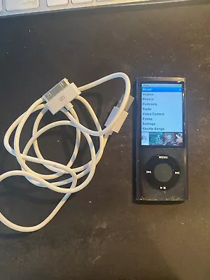 Apple IPod Nano 5th Generation Gen 8GB A1320 Black • $70