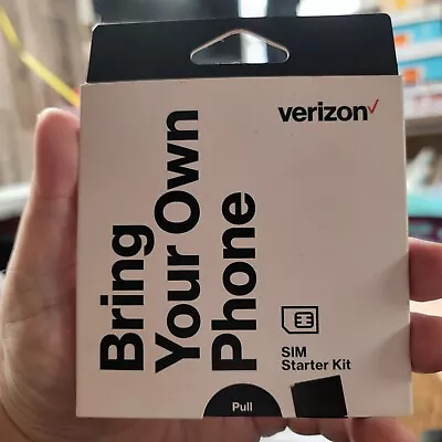 VERIZON BYOD SIM CARD Bring Your Own Device Verizon 3-in-1 Starter Kit NEW • $8.95