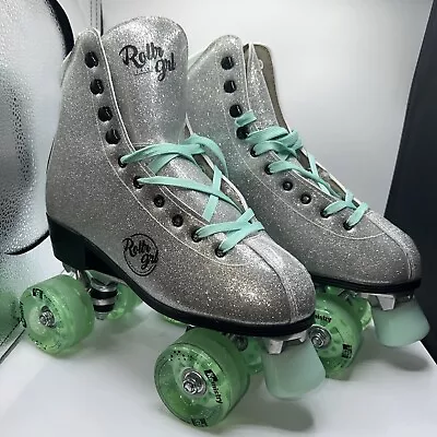 Rollr GRL Astra By Pacer Freestyle Glitter Roller Skates I/O Size 9 NWOB • $99.99