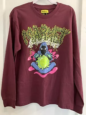 New Adult Urban Outfitters Market Smiley L/s Cotton Shirt Size M. • $20