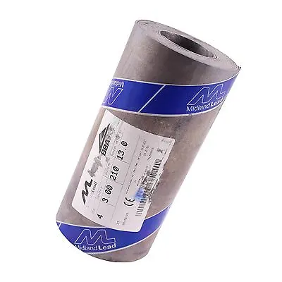 Roof Lead Flashing Roll Code 4 - 210mm / 8  Roofing Repair Milled Sheet • £24.97