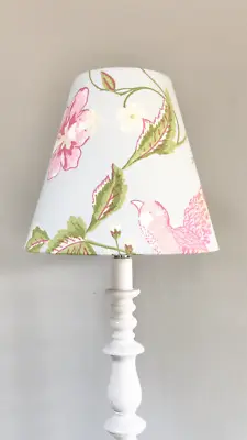 £22 • Buy Handmade Coolie / Candle Clip Lampshade Laura Ashley Summer Palace - Duck Egg