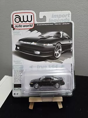 2024 Auto World 1990 Mitsubishi Eclipse GSX Black 1st Casting Limited Edition • $24.99