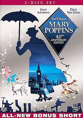 Mary Poppins (2 DVD Discs Only 2004 2-Disc Set) • $4.44