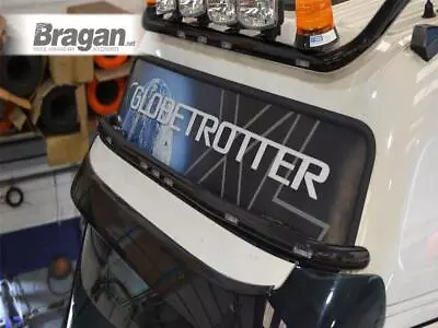 Visor Light Bar + LEDs To Fit Volvo FH5 Globetrotter 2021+ Powder Coated BLACK • $303.80