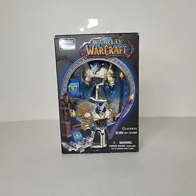 Mega Bloks World Of Warcraft WoW GENDRIK 91006 Figure - NEW SEALED • $73.58