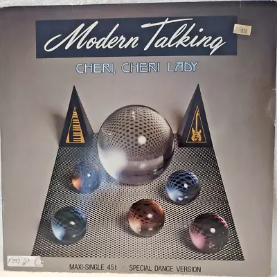 Modern Talking - CHERI CHERI LADY - 12  - 1985 - Near Mint Vinyl - EURODISCO • $26.99