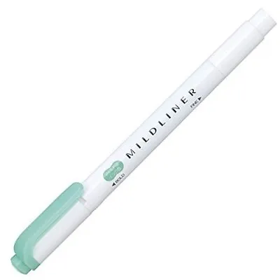 $2.95 • Buy Zebra Mildliner Marker Pen : Mild Blue Green