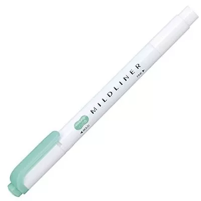$2.95 • Buy Zebra Mildliner Marker Pen : Mild Blue Green