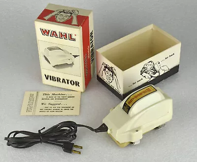 Vintage Wahl Supersage Electric Handheld Massage Vibrator Model 4400 With Box • $29.95