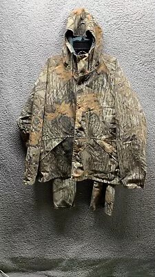 Vintage RealTree Jacket Pants Set Mens Large Brown Camo Camouflage Cabelas 90s • $109.31