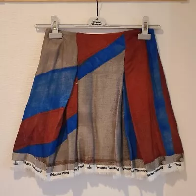 Vivienne Westwood Union Jack Skirt Near Mint  • £197.05