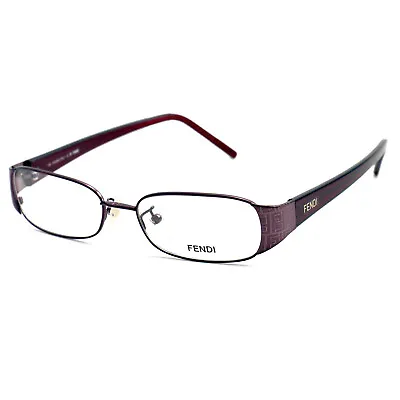 Fendi Eyeglasses Womens Wine Frames Oval 50 16 135 F653 603 Oval • $29.95