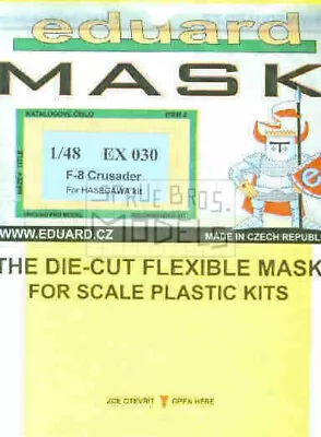 EDUEX030 1:48 Eduard Mask - F-8 F-8E F-8J Crusader (HAS Kit) #EX030 • $12.14