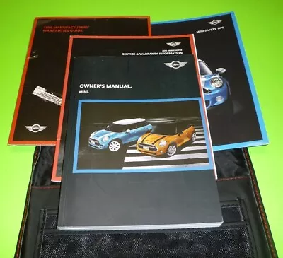 2015 MINI OWNERS MANUAL SET GUIDE +case 15 COOPER S JCW FWD ALL4 3-5 DOOR • $62.99