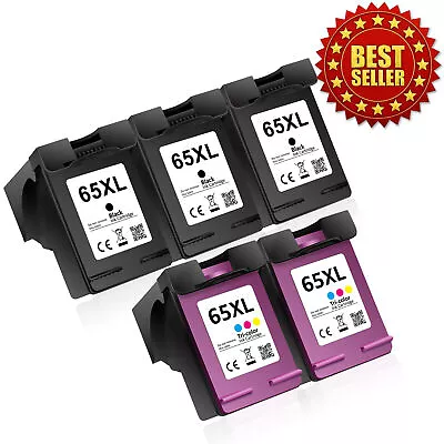 Ink Cartridges For HP 65XL Fits Deskjet 3755 3752 3700 Envy 5055 5052 5000 LOT • $48.75