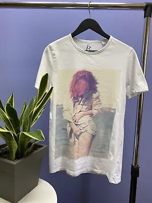 £89.77 • Buy Rihanna 2012 T Shirt Size S Men White Music ASAP Tour Tee Small Crewneck