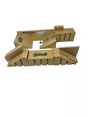 Skate Park Kit Ramp For Mini Finger Skateboard Ultimate Tech Decks • $14.99