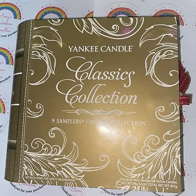 Yankee Candle Classics Collection Nine Sampler Candle Collection 12 Votives • £20