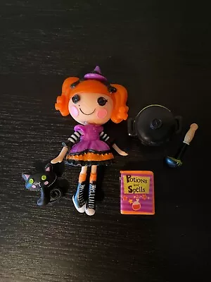 Lalaloopsy Mini CANDY BROOMSTICKS W/ Pet Cat & Accessories • $29.99