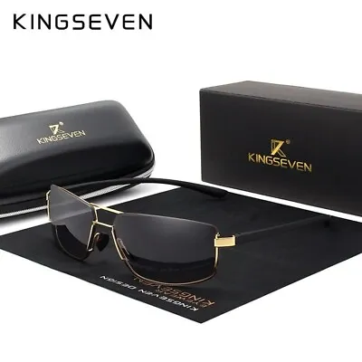 Square Polarized Sunglasses For Men Fashion Classic Outdoor Glasses Sun Goggles • $30.69