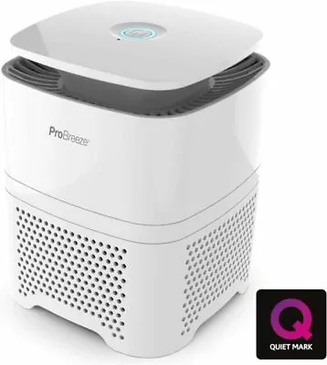 Pro Breeze - Portable Tabletop Air Purifier. PB-P03 12W 4-in-1 • £29.95