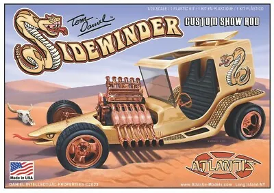 SIDEWINDER SHOW CAR   1/24 Scale Atlantis Mint In Sealed Box • $23