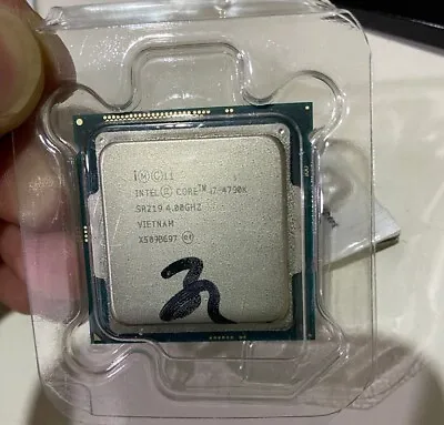 $192.50 • Buy Intel Core I7-4790K 4.00 GHz Quad-Core LGA1150 SR219 CPU Processor
