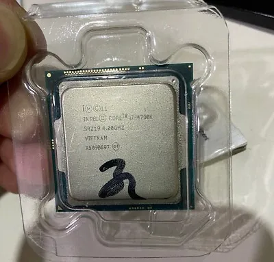 Intel Core I7-4790K 4.00 GHz Quad-Core LGA1150 SR219 CPU Processor • $192.50