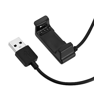 Charger USB Charging Cable Clip Cradle 100cm Fit For Garmin Vivoactive HR • $18.69