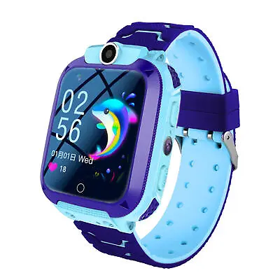 Waterproof Photo Camera Smart Phone Watch For Kids GPS Tracker Watch With Alarm • $31.42