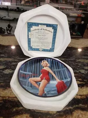 Bradford Exchange Marilyn Monroe Plate “quite A Strudel“ / 3976a (ytp004097) • $11.99