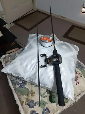 Baitcasting Fishing Rod ZEBCO 5'8  Med/Light And Reel Quantum W/extra Line  • $48