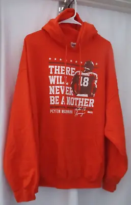 There Will Never Be Another Peyton Manning Orange Hoodie Sweatshirt - Size 2xl • $19.99