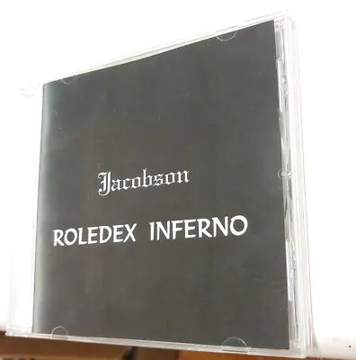 Jacobson Roledex Inferno  CD-80s Melodic Metal Jonas Hornqvist Kenny Rhino Earl • $8.99