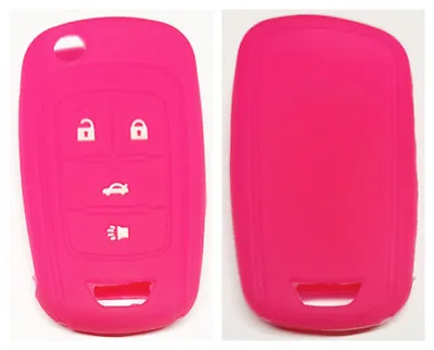 $8.99 • Buy Pink Silicone 4 Buttons Flip Key Cover Suits Chevrolet Holden Commodore