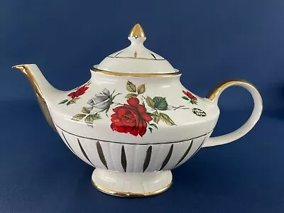 Mid-Century Modern Arthur Wood 5507 Earthenware Teapot C.1950+ • $35