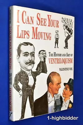 Ventriloquism - I Can See Your Lips Moving History & Art HCDJ Hardcover Val Vox • $69.99