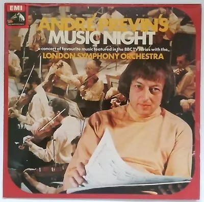 ASD 3131 ANDRE PREVIN'S MUSIC NIGHT Vinyl LP B/W Stamp Play Tested NM TAS Listed • £4.99