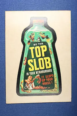 1974 Topps Series 7 - Wacky Packages -  Top Slob  - Authentic • $2.25