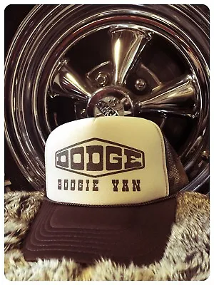 DODGE VAN TRUCKER HAT B100 B150 Flare Kit Scoop Porthole Window Wheels Spoiler  • £12.53