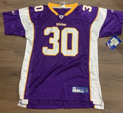 REEBOK Mewelde Moore Minnesota Vikings Reebok Jersey Youth XL 18-20 PURPLE NWT • $35.99