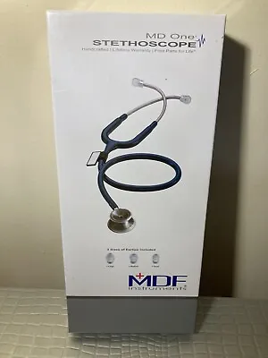 MDF MD One Stainless Steel Stethoscope Adult Black • $69