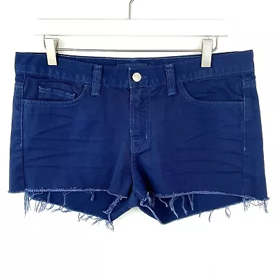 J Brand Size 28 Blue Nightfall Cut Off Jean Shorts Women • $12