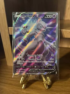 $4.89 • Buy Mewtwo V SWSH229 -- Pokemon Go Black Star Promo SEALED -- NM - Mint Holo Card