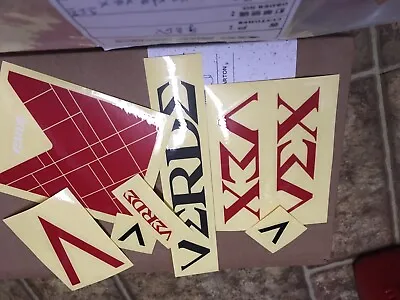 Verde 2016 Vex Bmx Bike Red Frame Fork Stickers/decals • $17.99